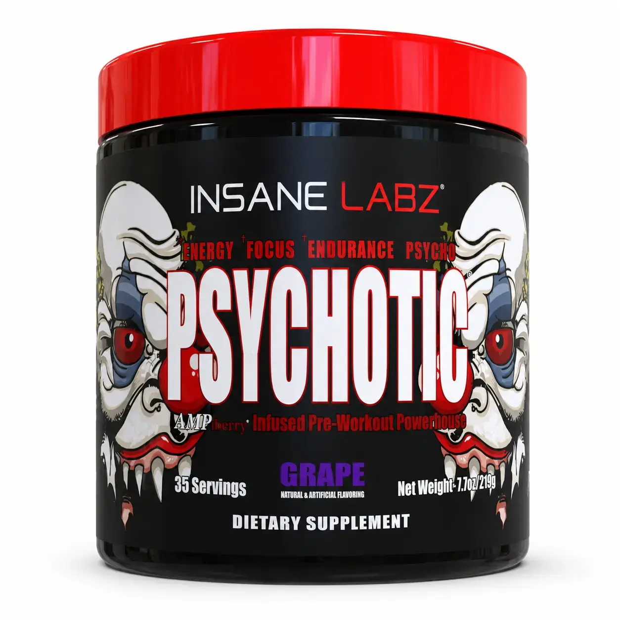 BQ Insane Labz Psychotic Red 376 g Grape