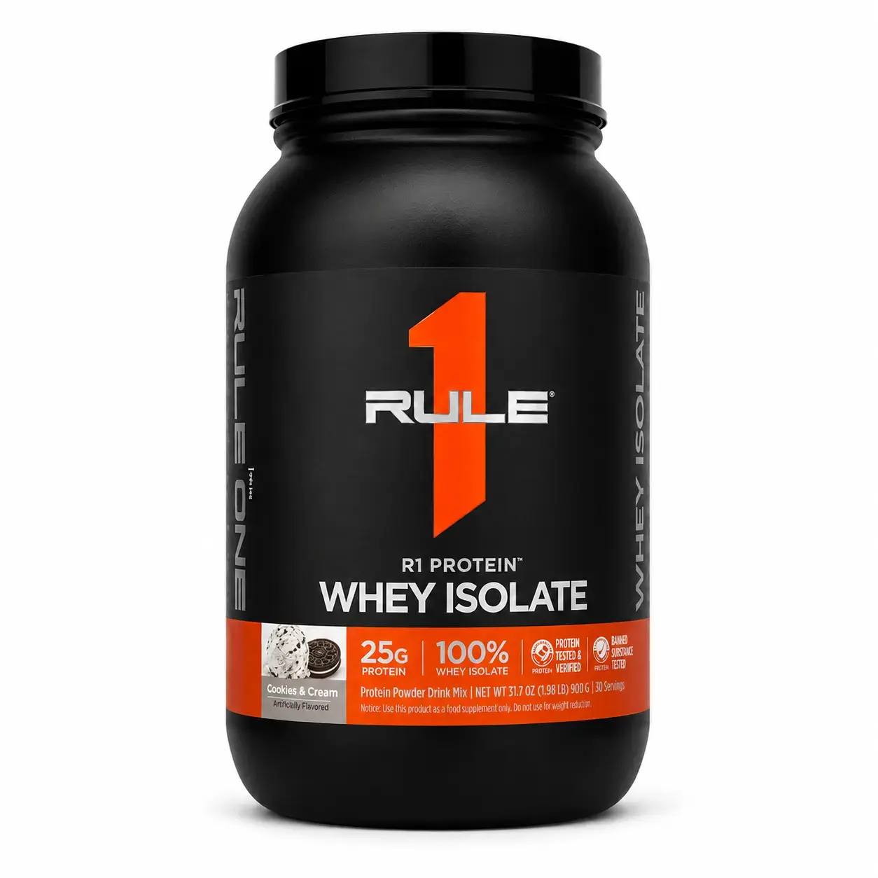 Zardobli protein Rule 1 R1 Protein Whey Isolate 900 g Cookies & Cream