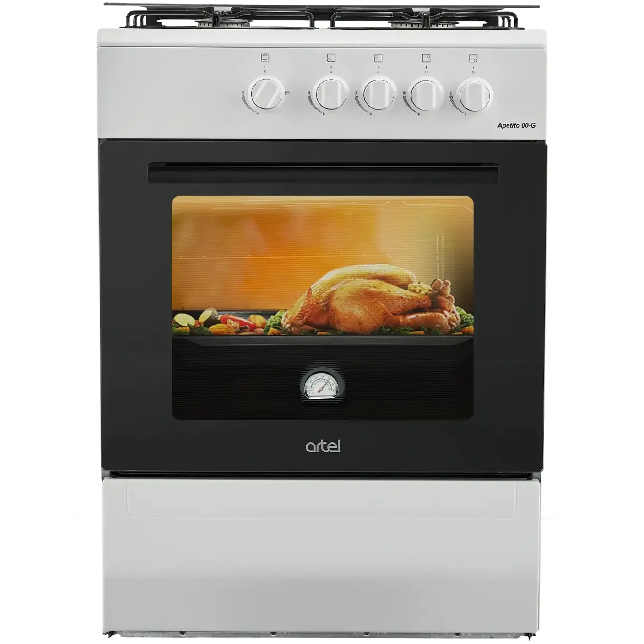 Газовая плита ARTEL APETITO 01G GK V1 White