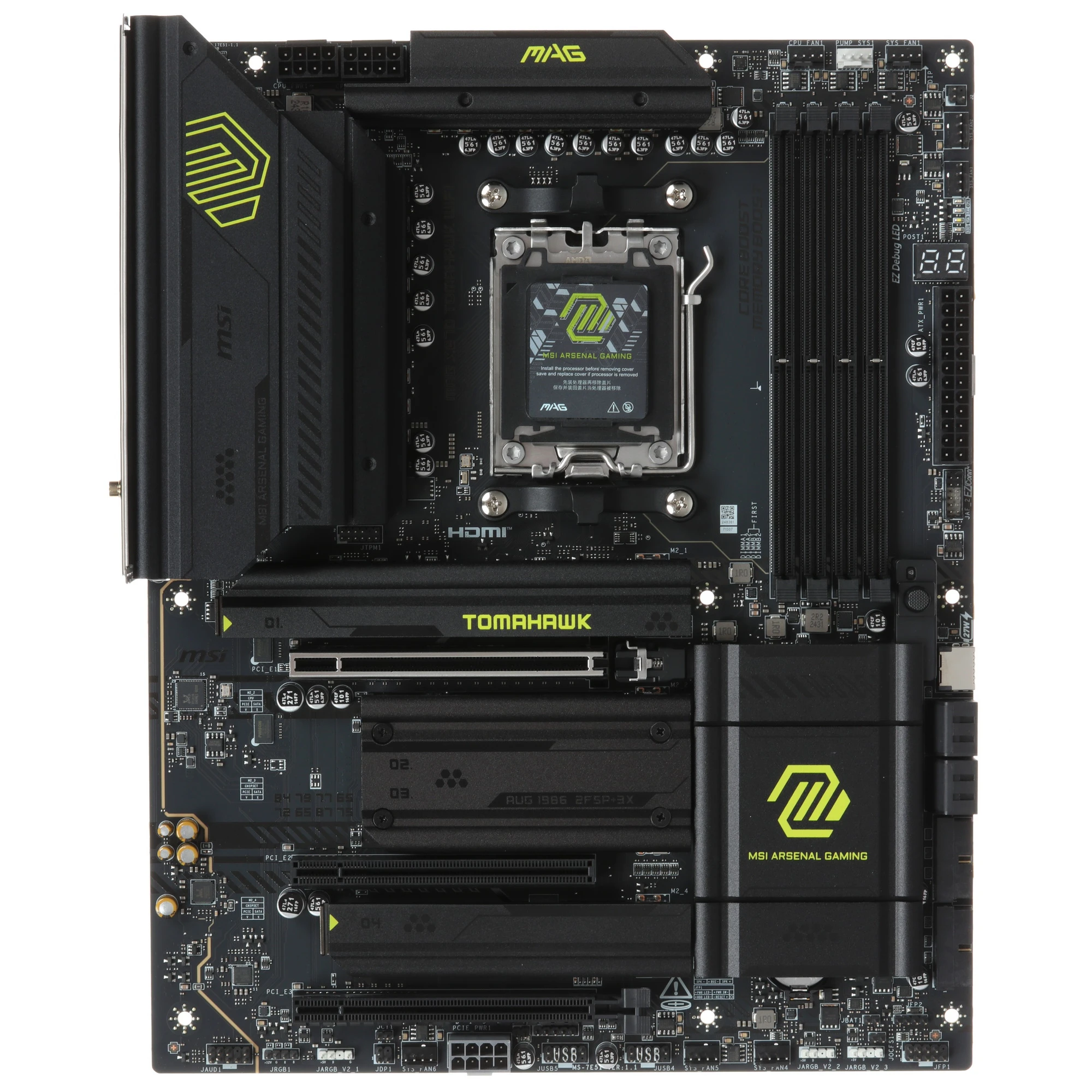 Материнская плата MSI AMD AM5 MAG X870 TOMAHAWK WIFI DDR5