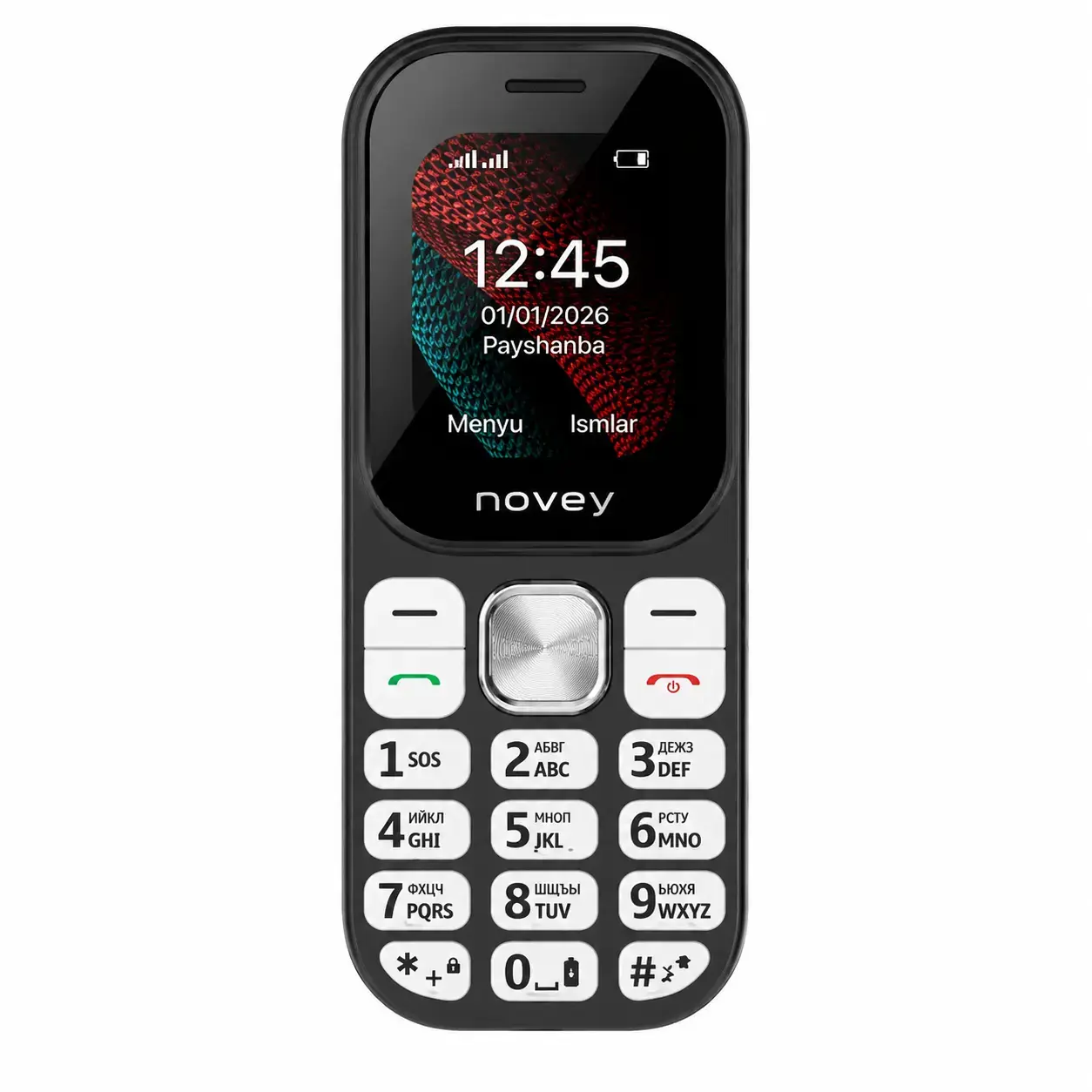 Мобильный телефон Novey M10 Black White Key