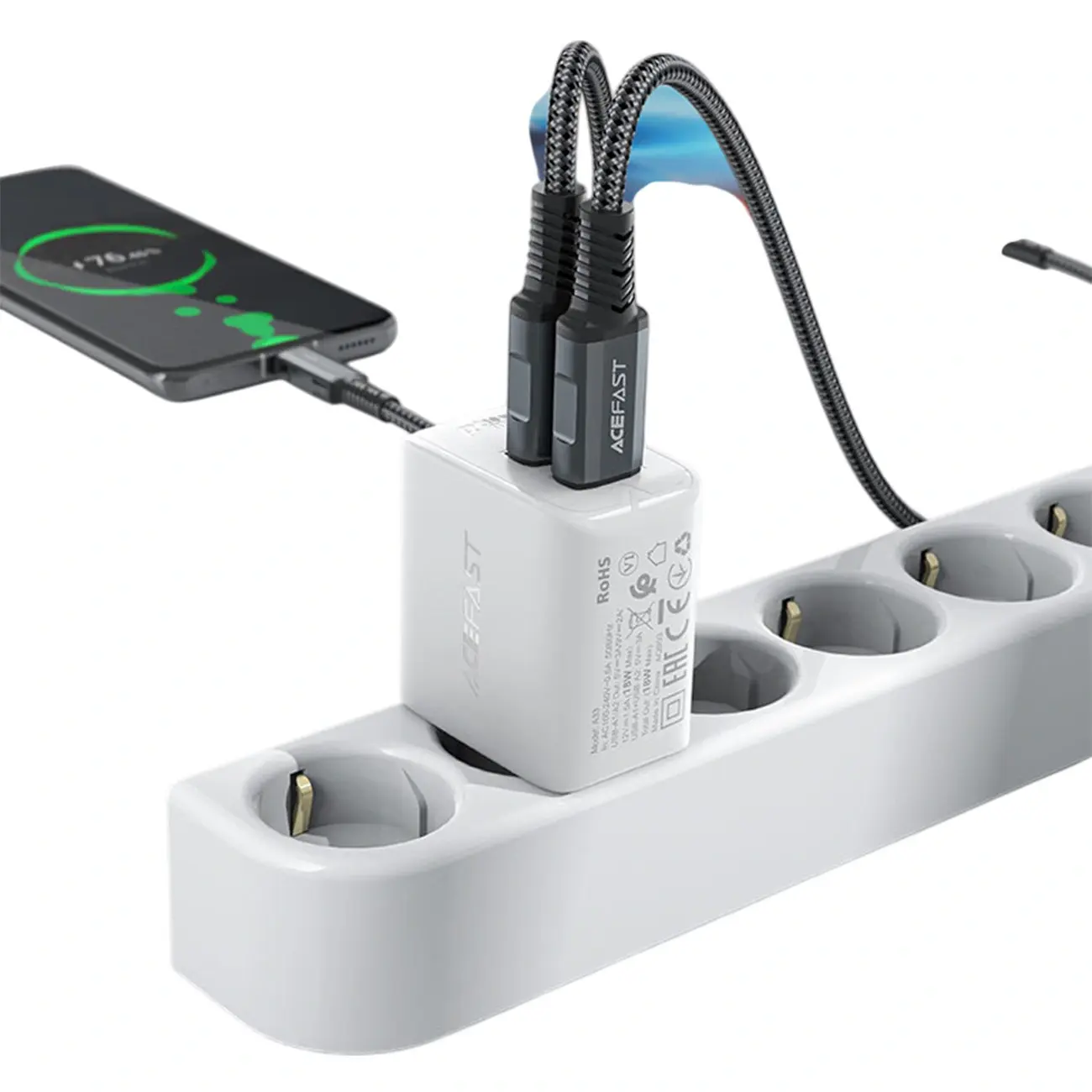 Zaryadlash qurilmasi Acefast A33 18W