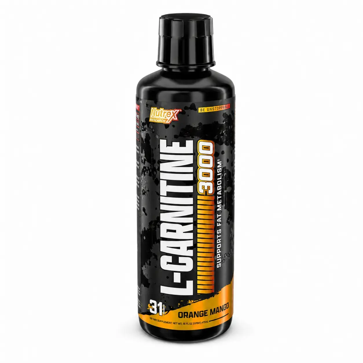 L-karnitin L-Carnitine 3000 Nutrex (Orange Mango) 465 ml