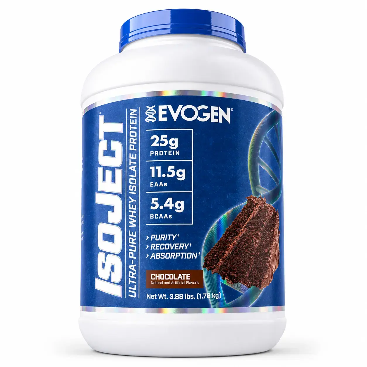 Zardob izolyati Evogen IsoJect (Chocolate Peanut Butter) 3.88 lb (1.76 kg)