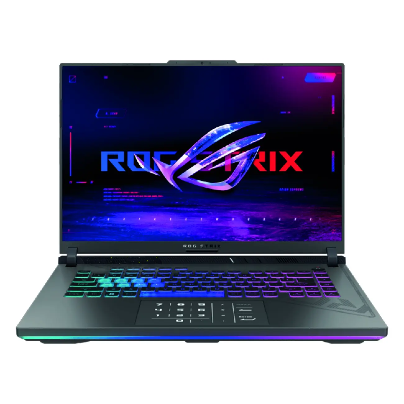 Ноутбук ASUS ROG Strix G16 (Intel Core i7-13650HX/ DDR5 16GB/ SSD 1TB/ 16.0 WUXGA 240Hz/ 6GB RTX4050/ Backlit/ NoOS/ RU) Eclipse Gray