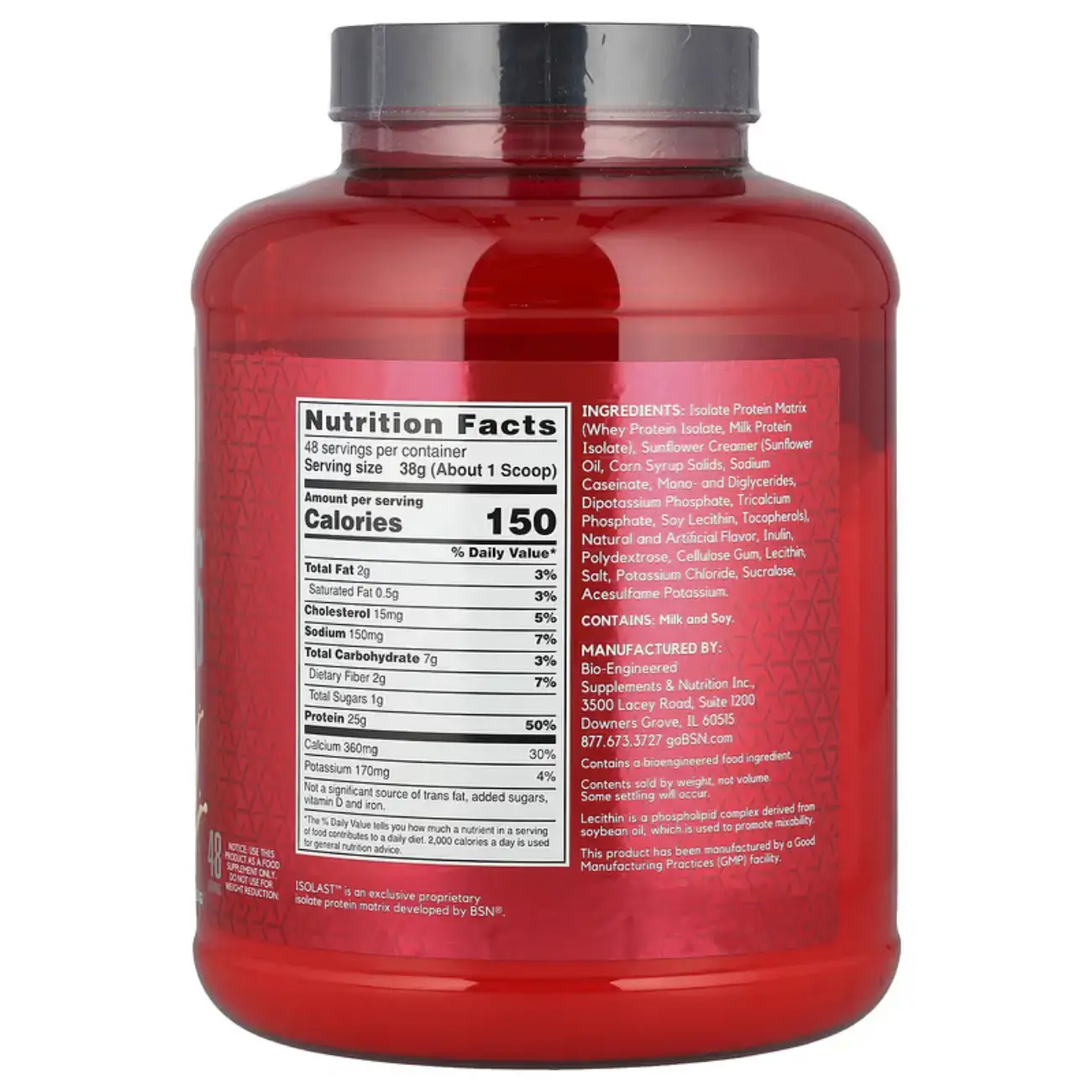 Protein aralashmasi Syntha-6 Isolate BSN (Vanilla Ice Cream) 4.02 lb (1.82 kg)