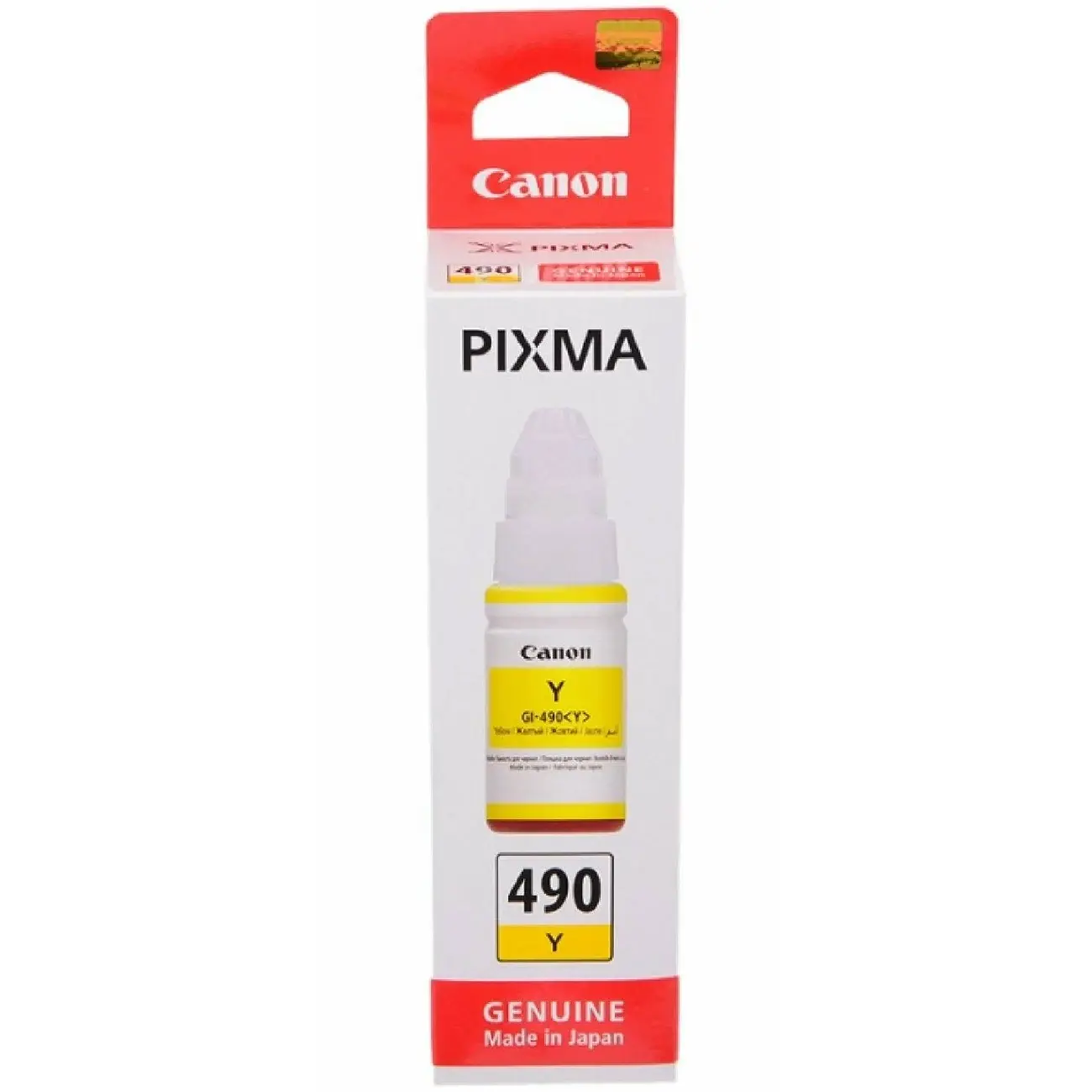 Чернила Canon GI-490 Y