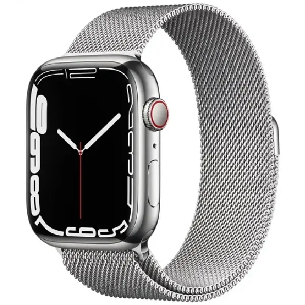 Aqlli soat Apple Watch Series 7 45mm Milanese Silver