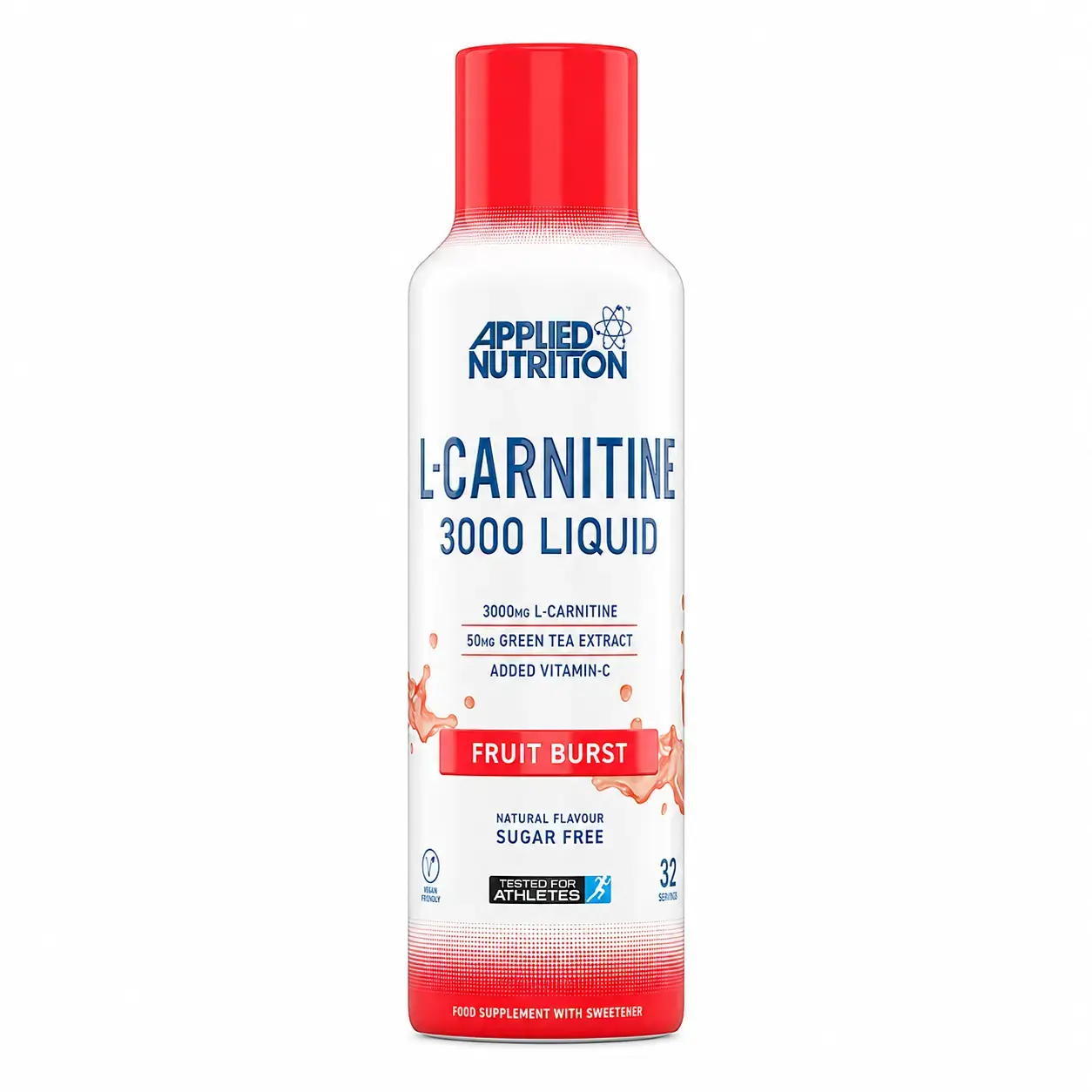 БАД Applied Nutrition L-Carnitine 3000 Liquid, Fruit Burst, 480 мл
