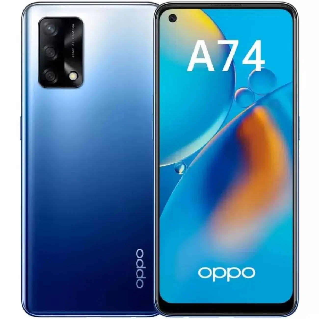 Купить Смартфон Oppo A74 4/128 GB Blue в Ташкенте недорого
