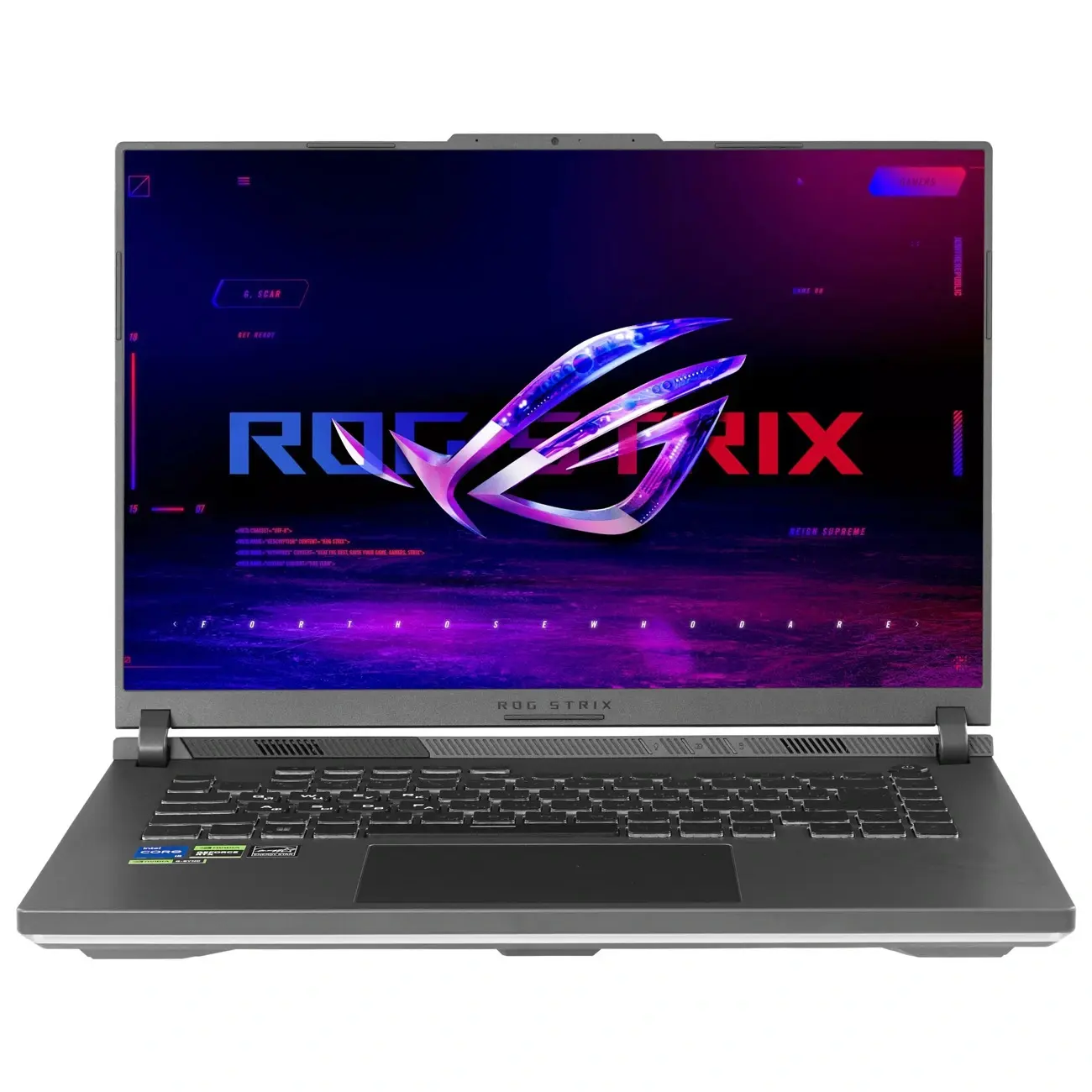 Noutbuk ASUS ROG Strix G16 Intel Core i5-13450HX/ DDR5 16GB/ SSD 512GB/ 16” WUXGA IPS 165Hz/ 6GB RTX4050 Grey
