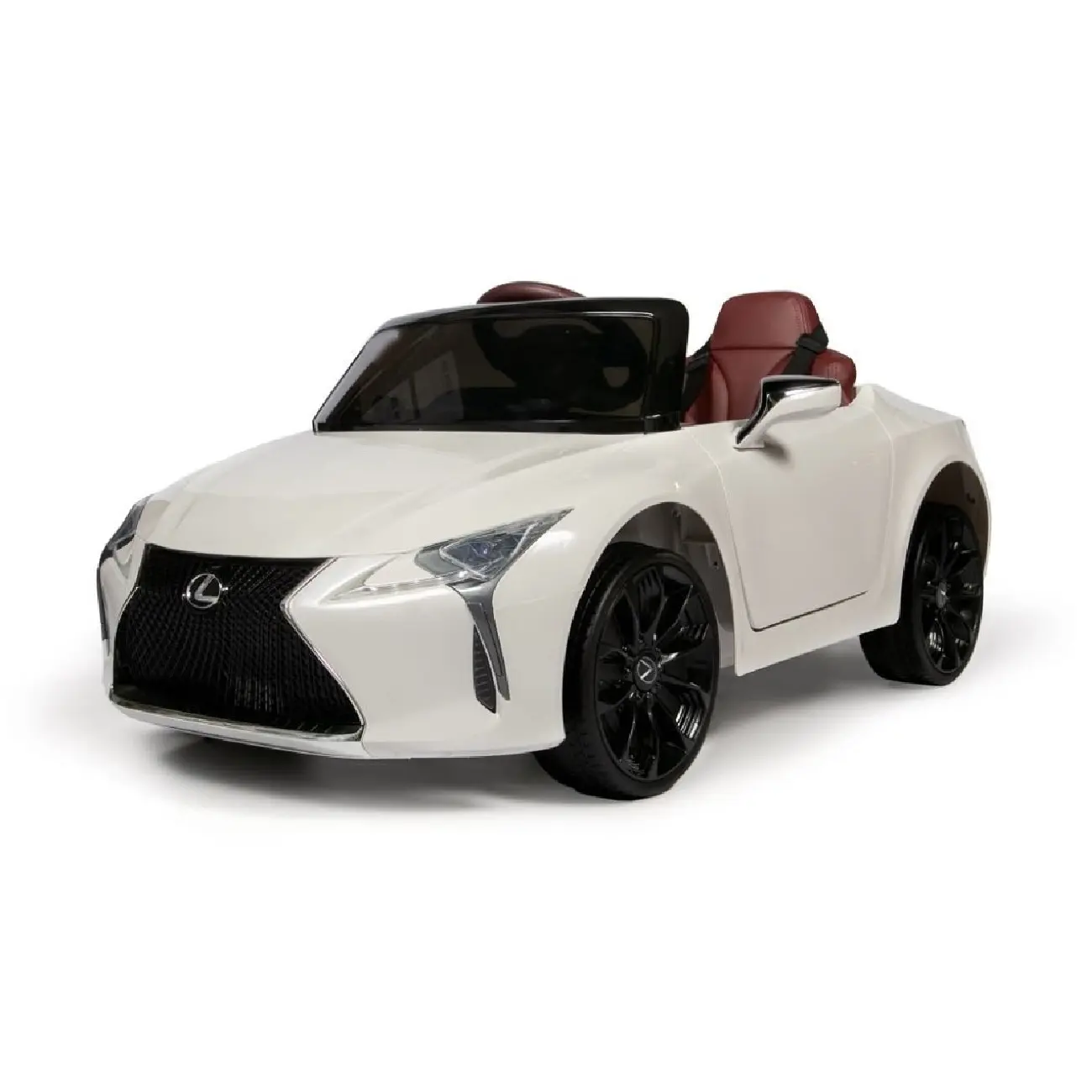 Bolalar elektromobili Lexus LC500 White (litsenziyalangan model)
