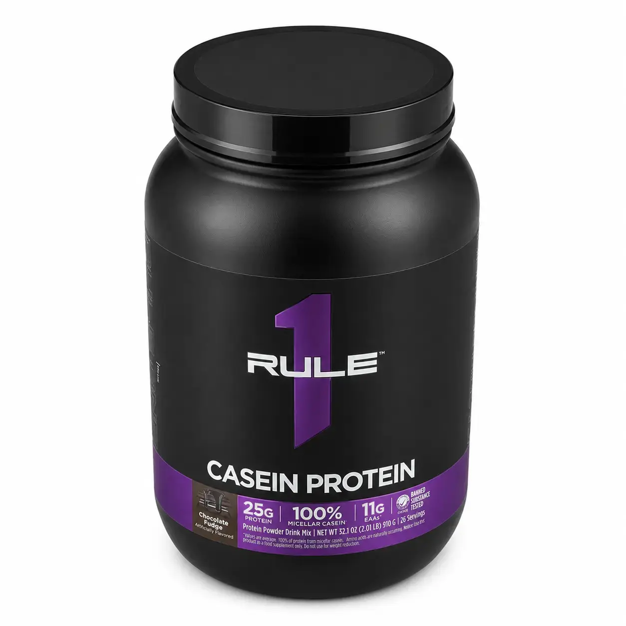 Kazeinli protein R1 Casein Rule1 (Chocolate Fudge) 910 g