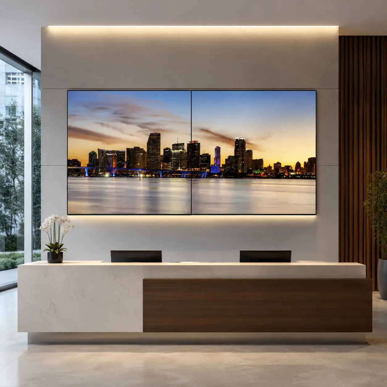 Yarim ko’cha yuqori yorqin LCD displey PROTOUCH 32” Semi-Outdoor High Brightness Digital Signage Screen
