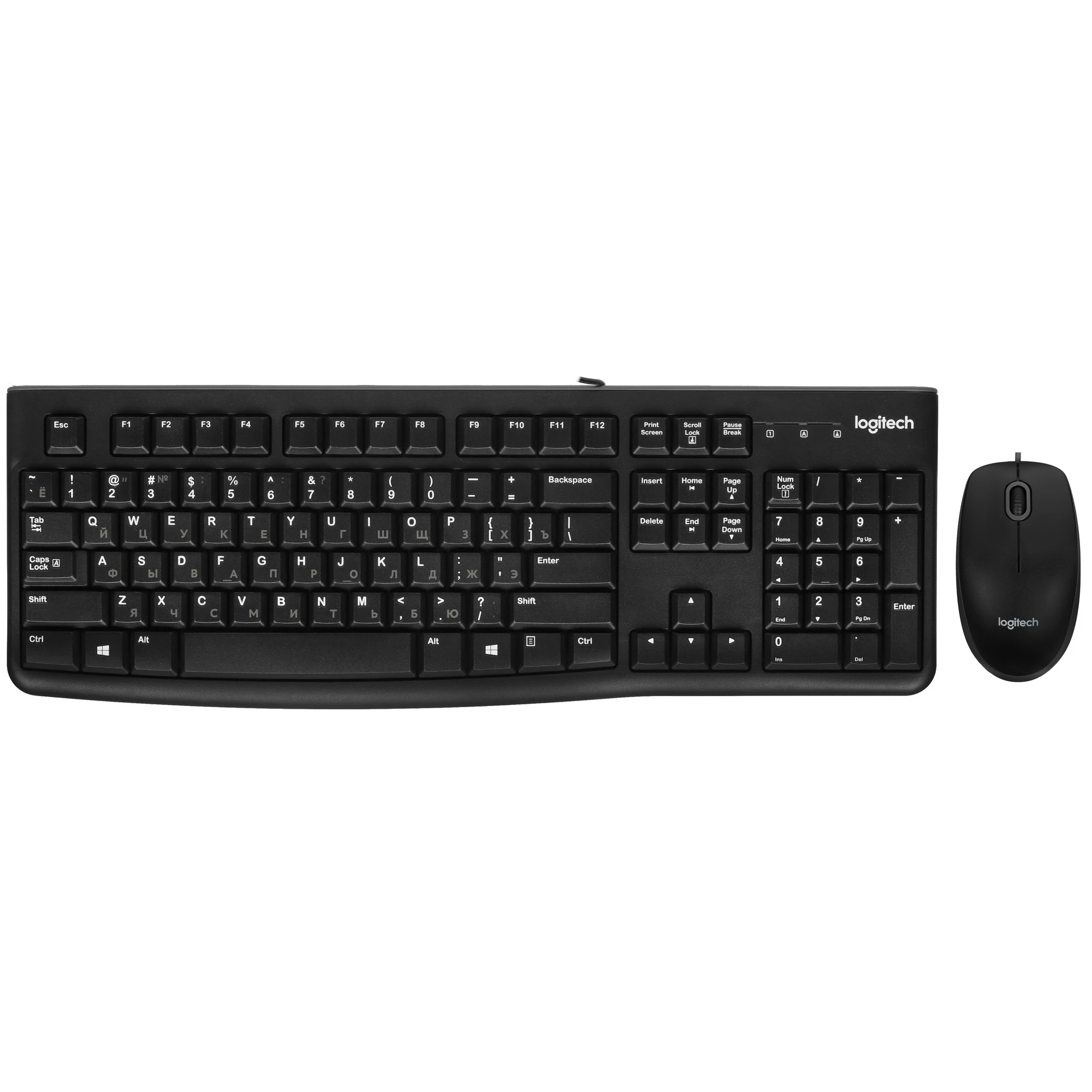 Клавиатура и мышь Logitech MK120/K