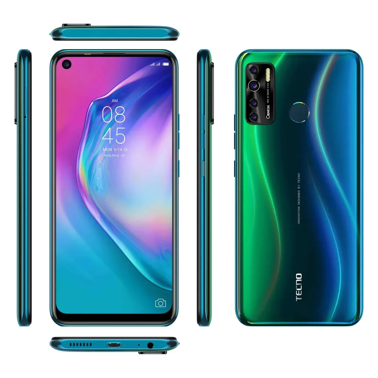 Смартфон Tecno Camon 15 Air 3/64 GB Blue в Ташкенте | цены и отзывы ⚡