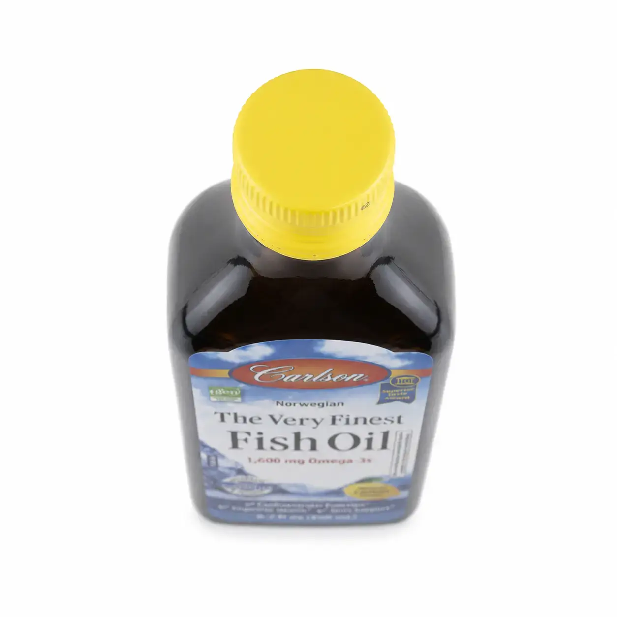Baliq yog‘i The Very Finest Fish Oil 1600mg Carlson (Lemon) 200 ml (6.7 fl oz)
