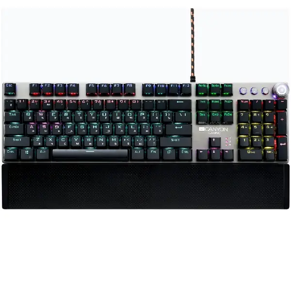 Клавиатура Canyon CND-SKB7-RU Dark Grey