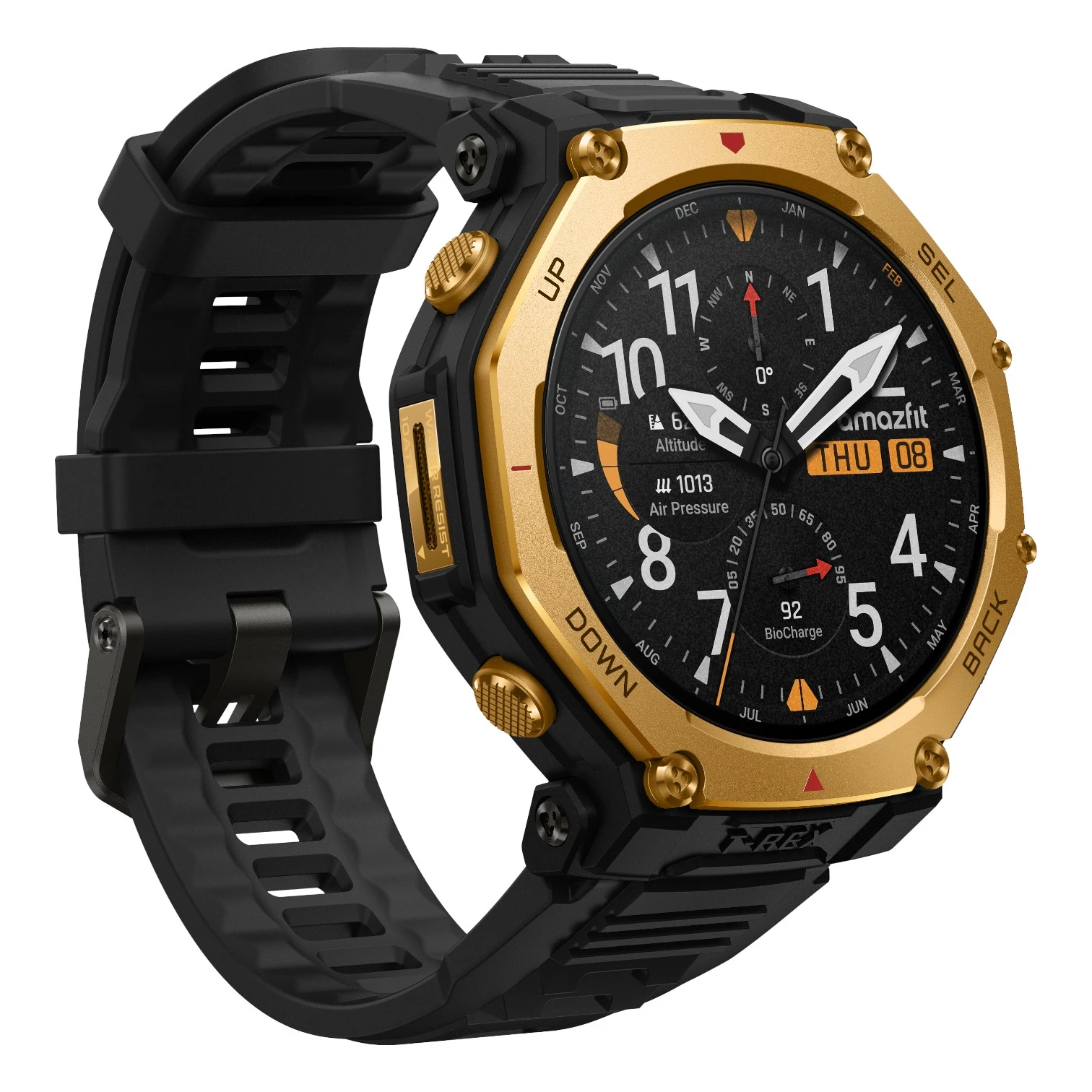 Смарт-часы Amazfit T-Rex 3 Pro 44mm Gold