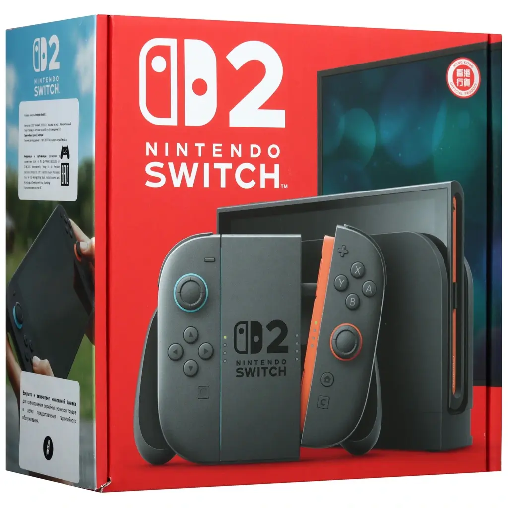 Игровая консоль NINTENDO SWITCH 2 с играми 256 ГБ 