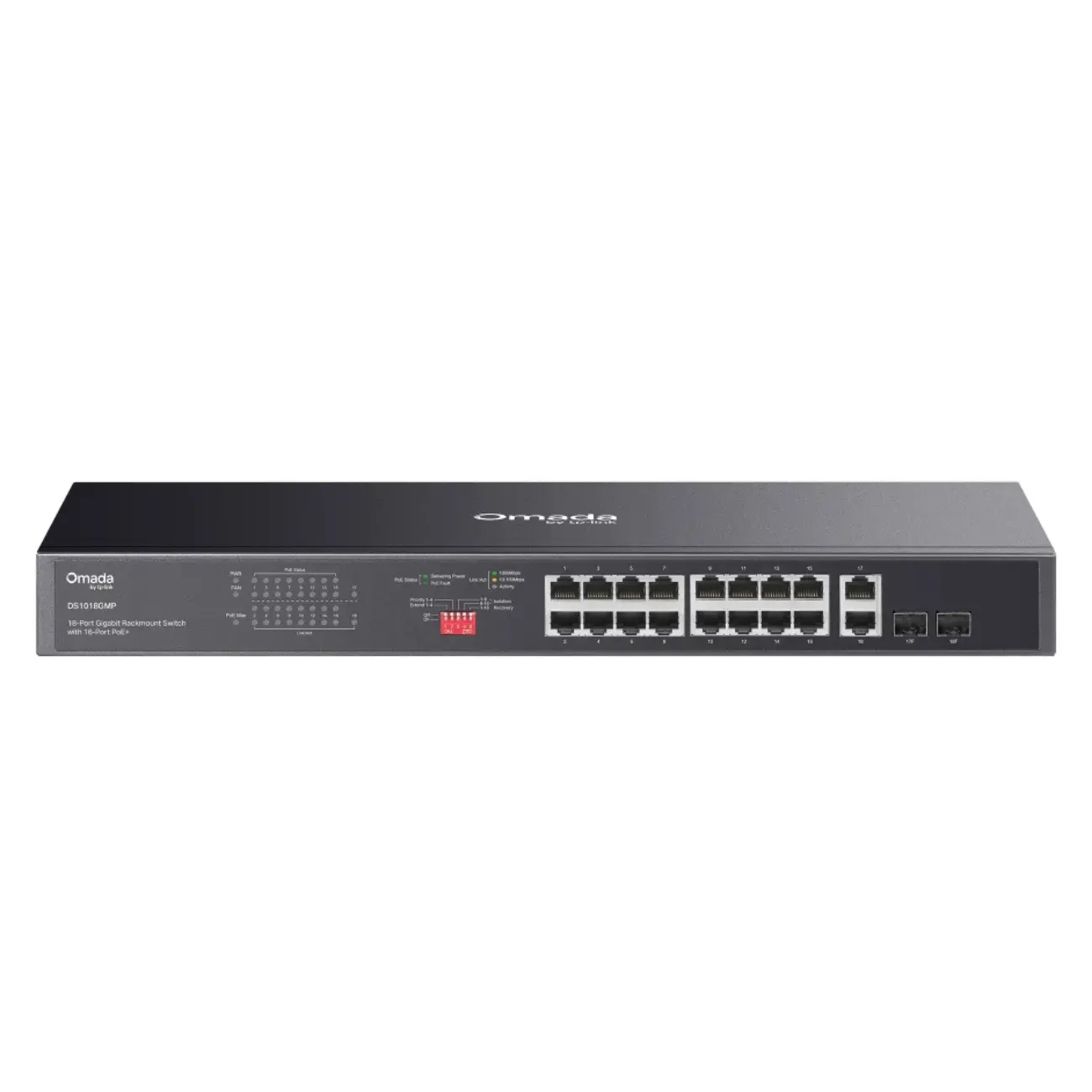 Коммутатор Hikvision Tp-Link DS1018GMP