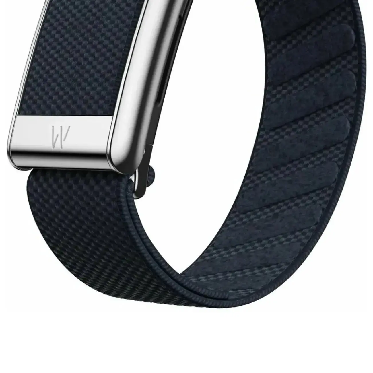 Whoop uchun tasma SuperKnit Luxe Band Midnight with Titanium