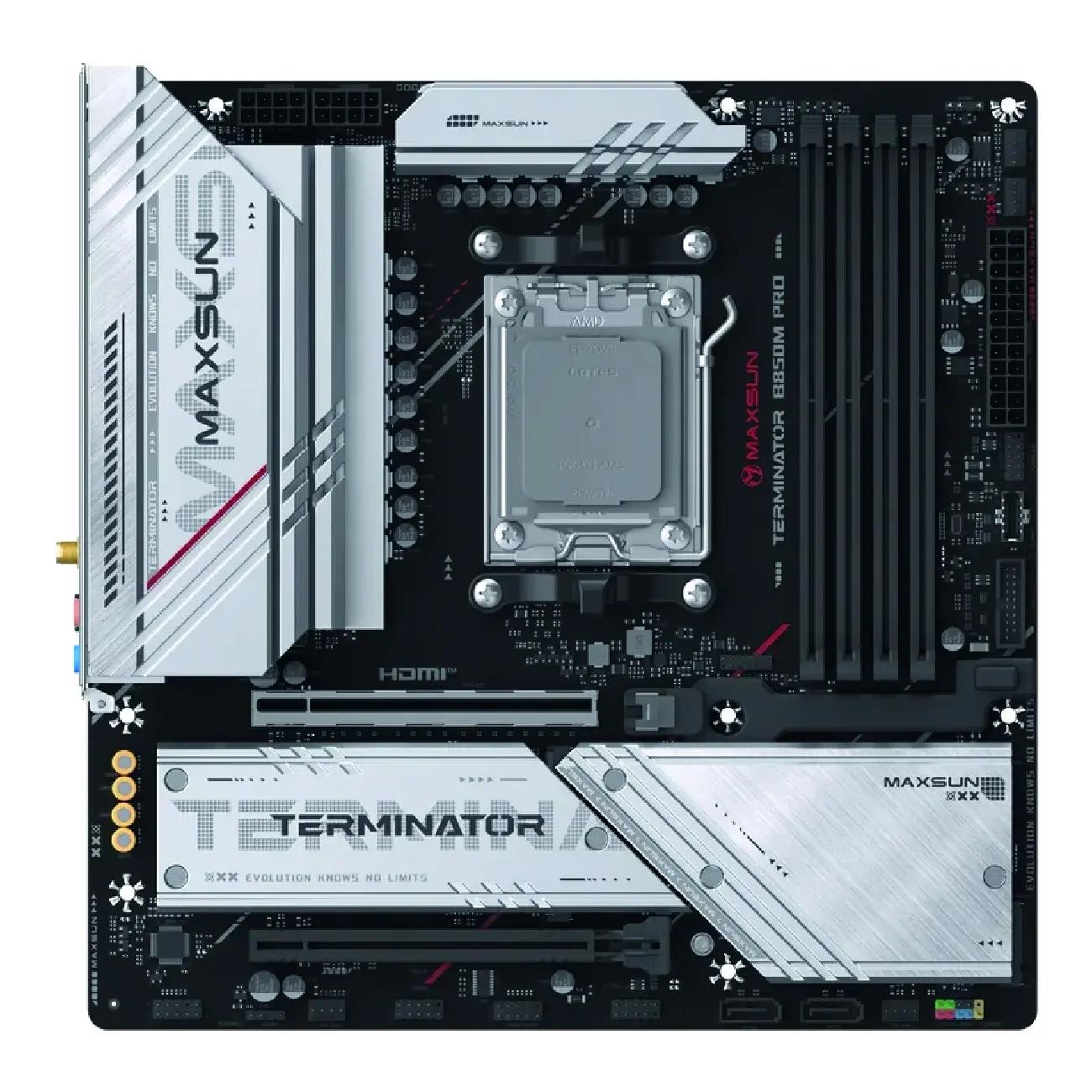 Материнская плата MB Maxsun AMD AM5 Terminator B850M PRO DARK WIFI DDR5