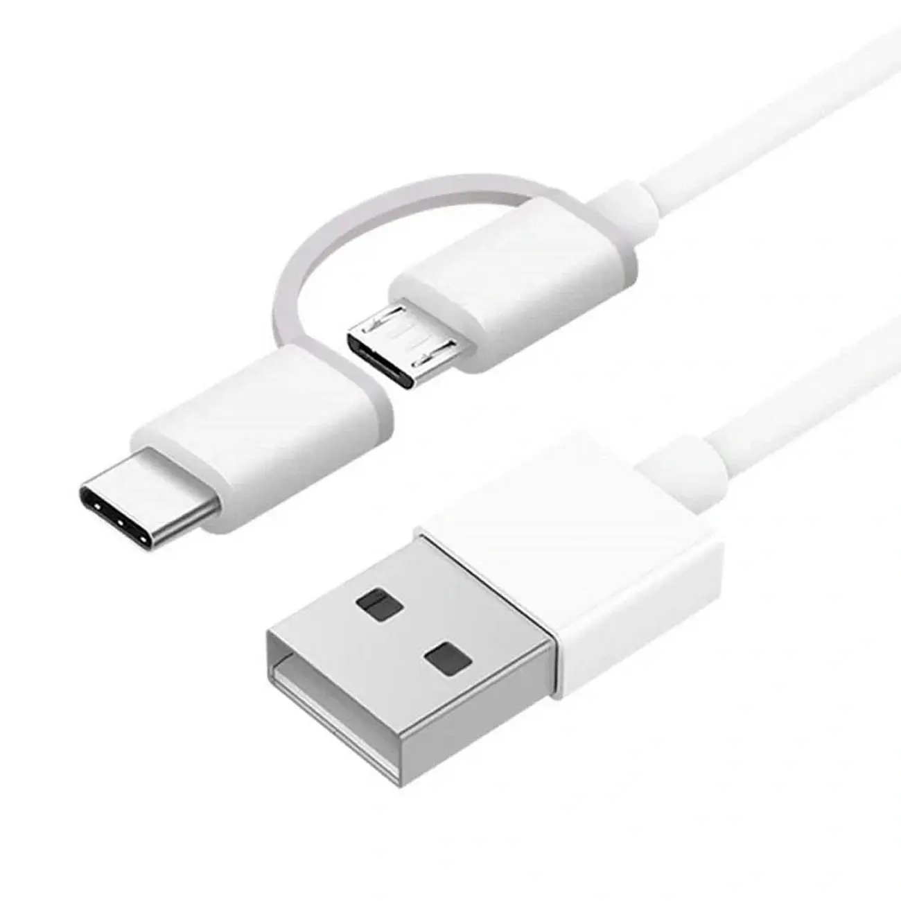 Кабель MI Uzb MI 2-in-1 USB Cable Micro USB to Type C (30sm)