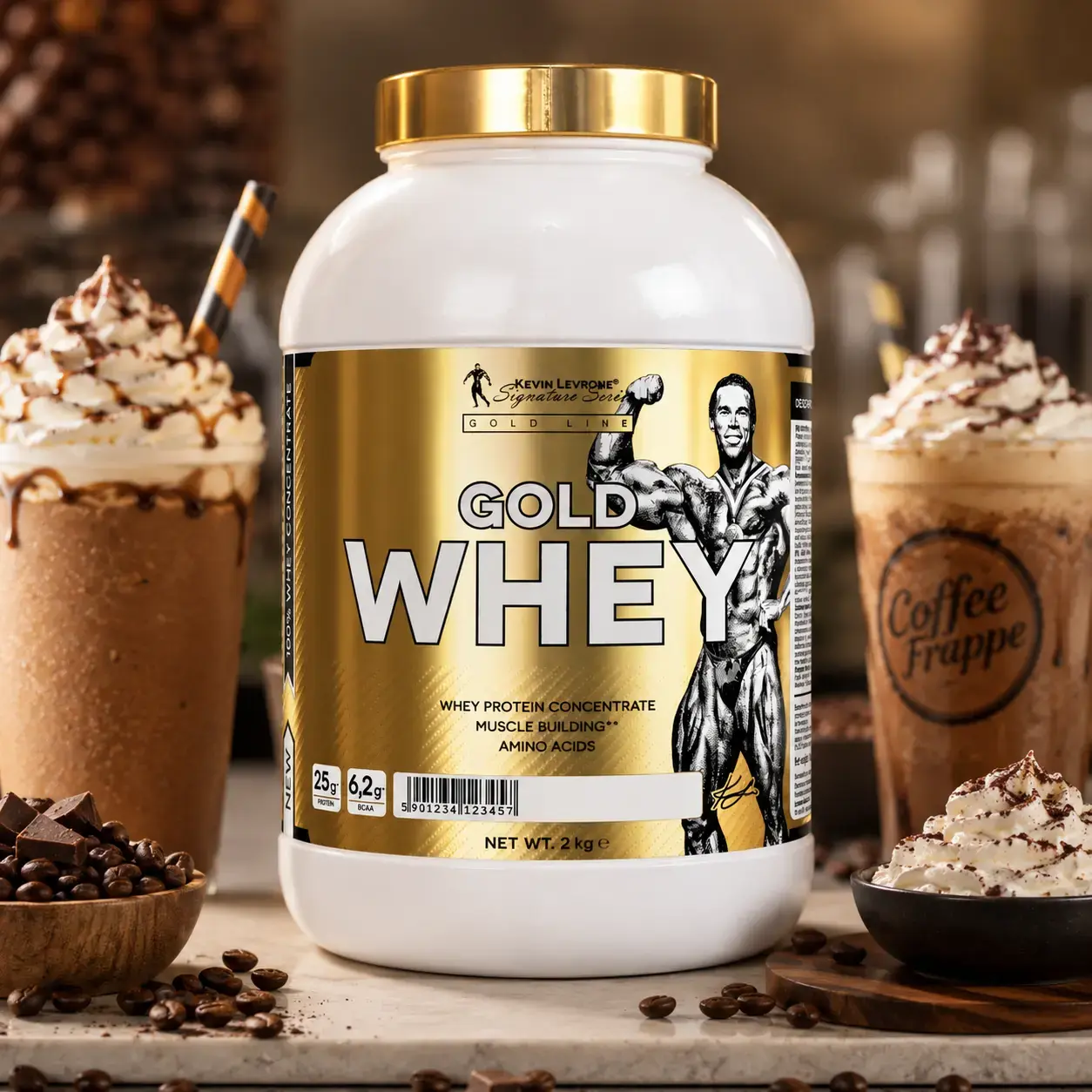 Zardobli protein Gold Whey Levrone (Coffee Frappe) 2 kg