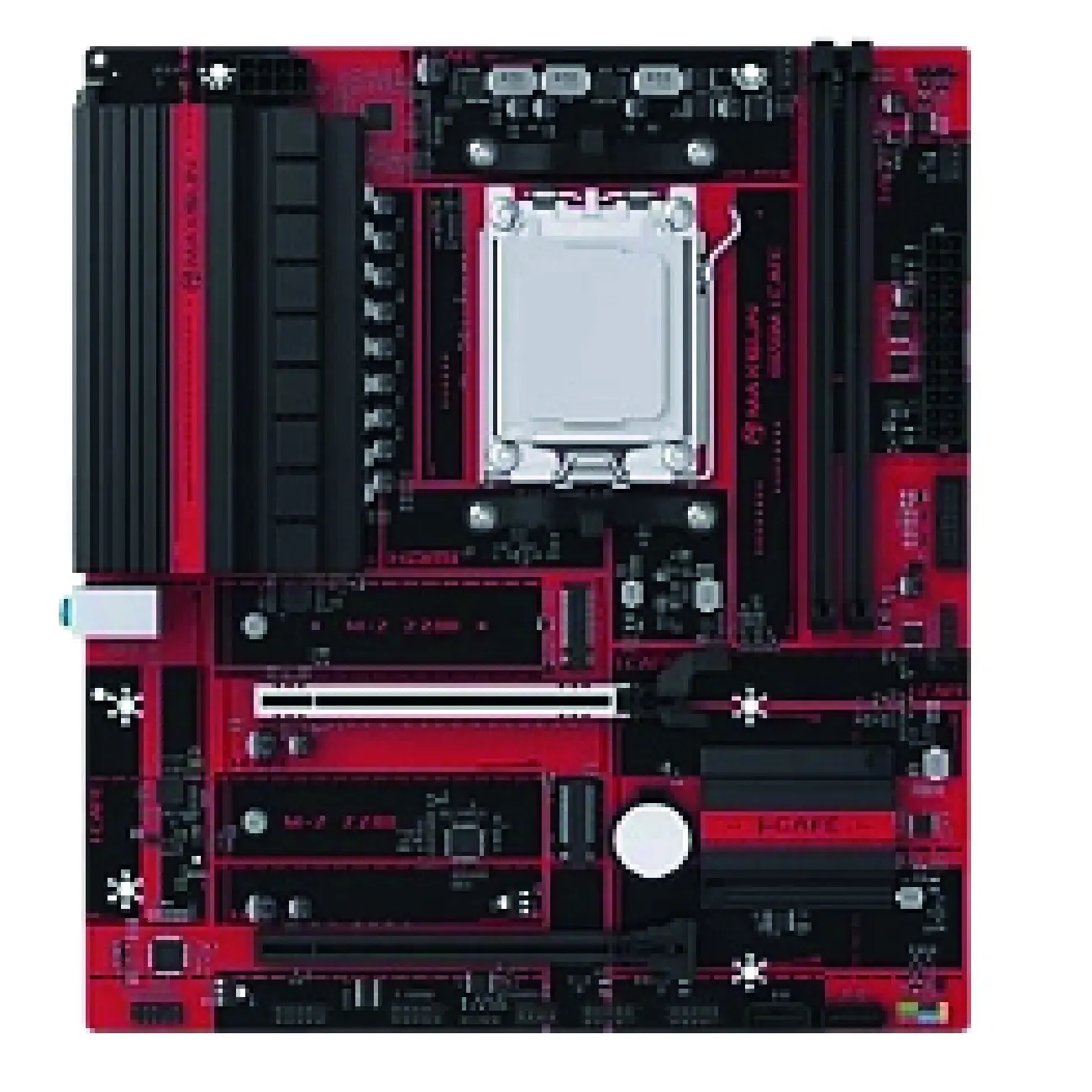 Материнская плата MB Maxsun AMD AM5 B650M I-CAFE DDR5