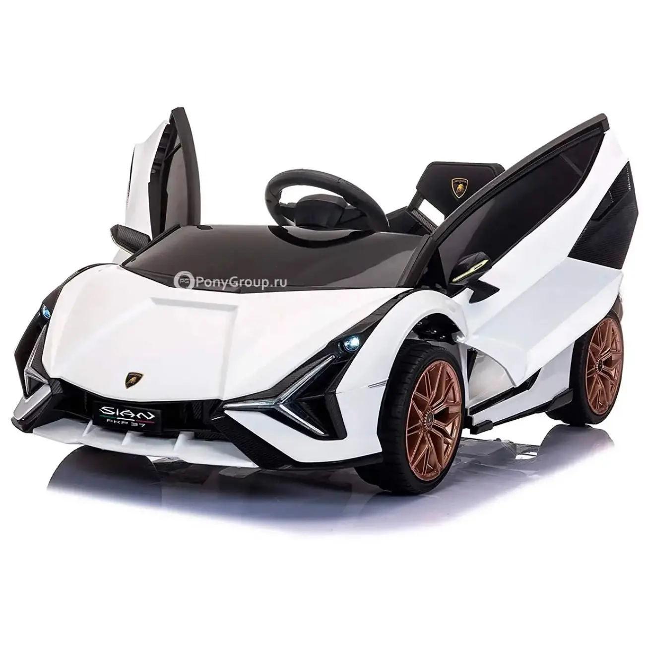 Bolalar elektromobili Lamborghini Sian (Litsenziyalangan model bir oʻrindiqli)