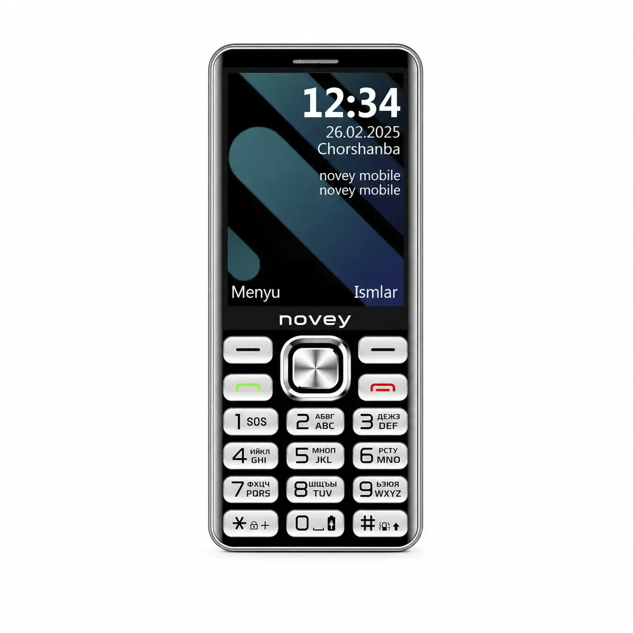 Мобильный телефон Novey P90 Jet Black