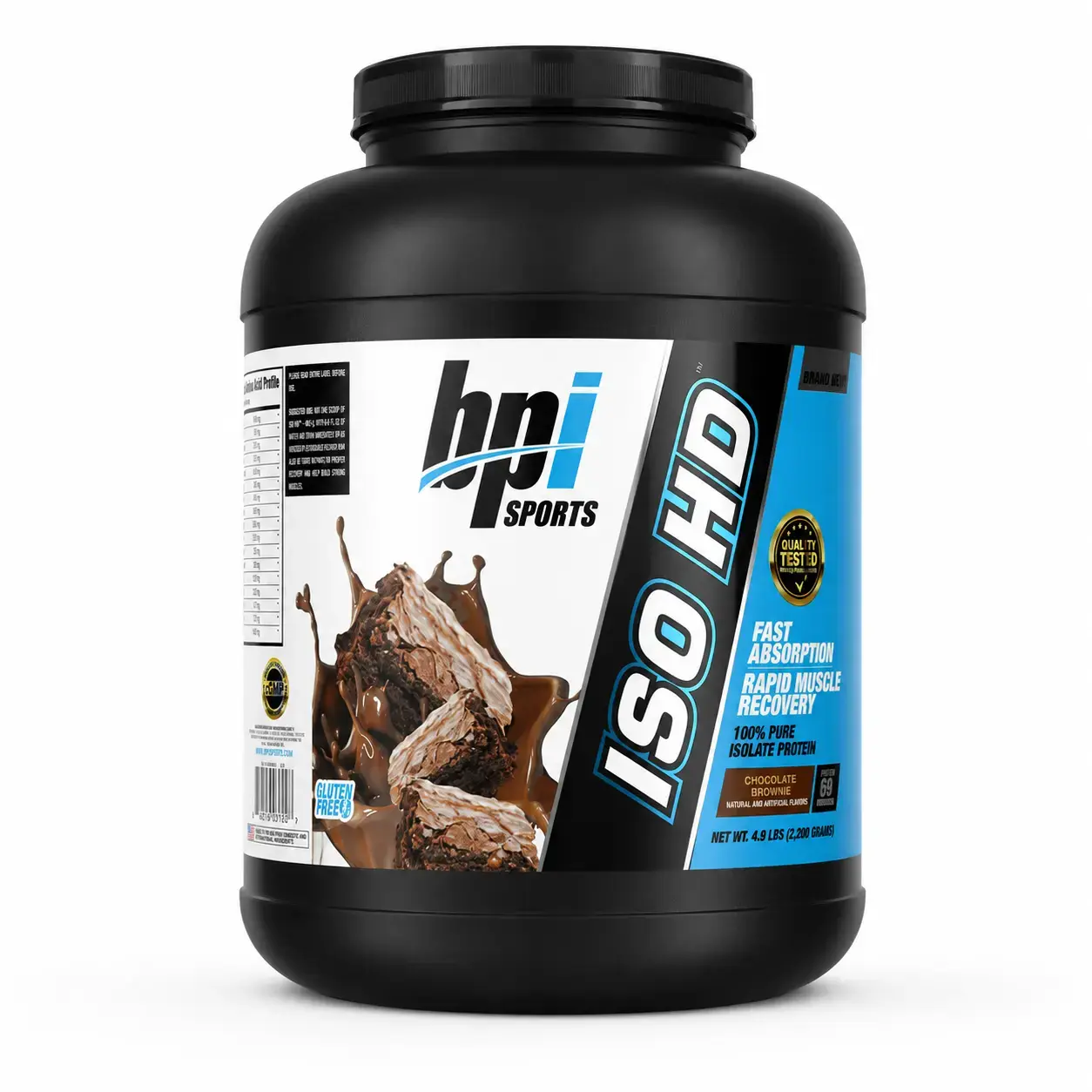 Сывороточный протеин BPI Sports ISO HD Chocolate Brownie, 2,208 кг (4.9 lb)