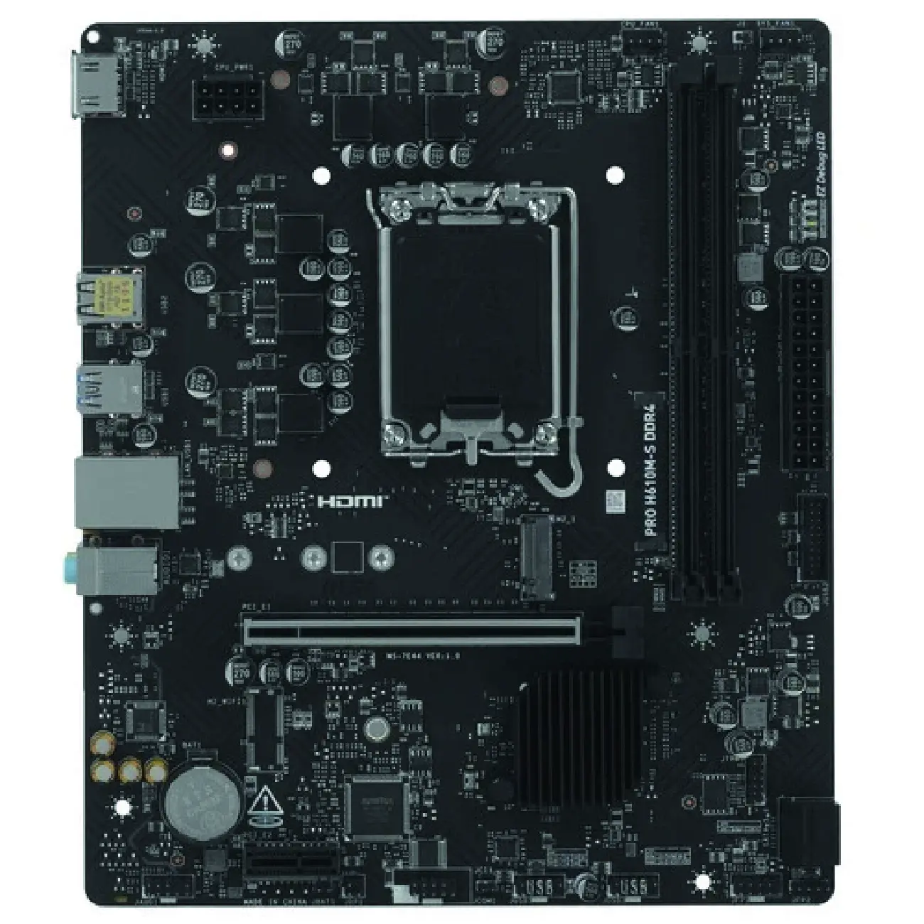 Материнская плата MB MSI PRO H610M-S DDR4 LGA1700