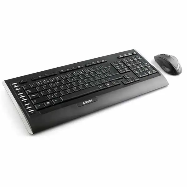 Беспроводная клавиатура + мышь A4-Tech 9300F