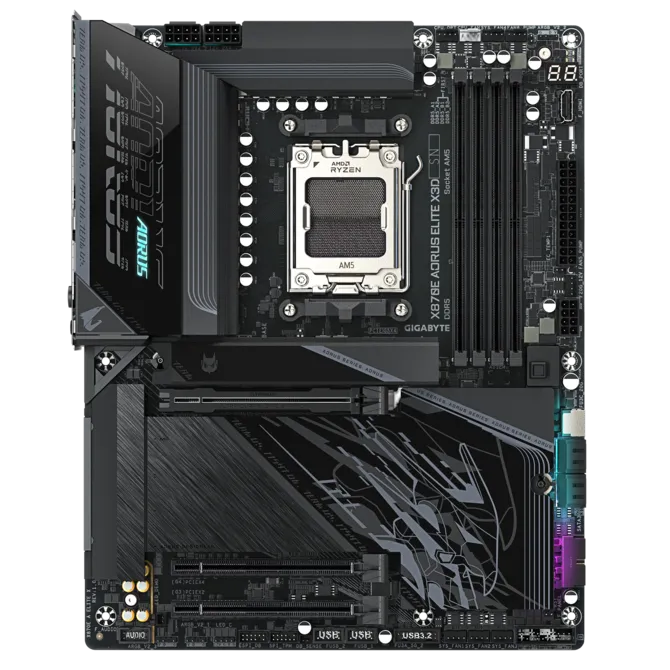 Материнская плата Gigabyte AMD AM5 X870E AORUS ELITE X DDR5