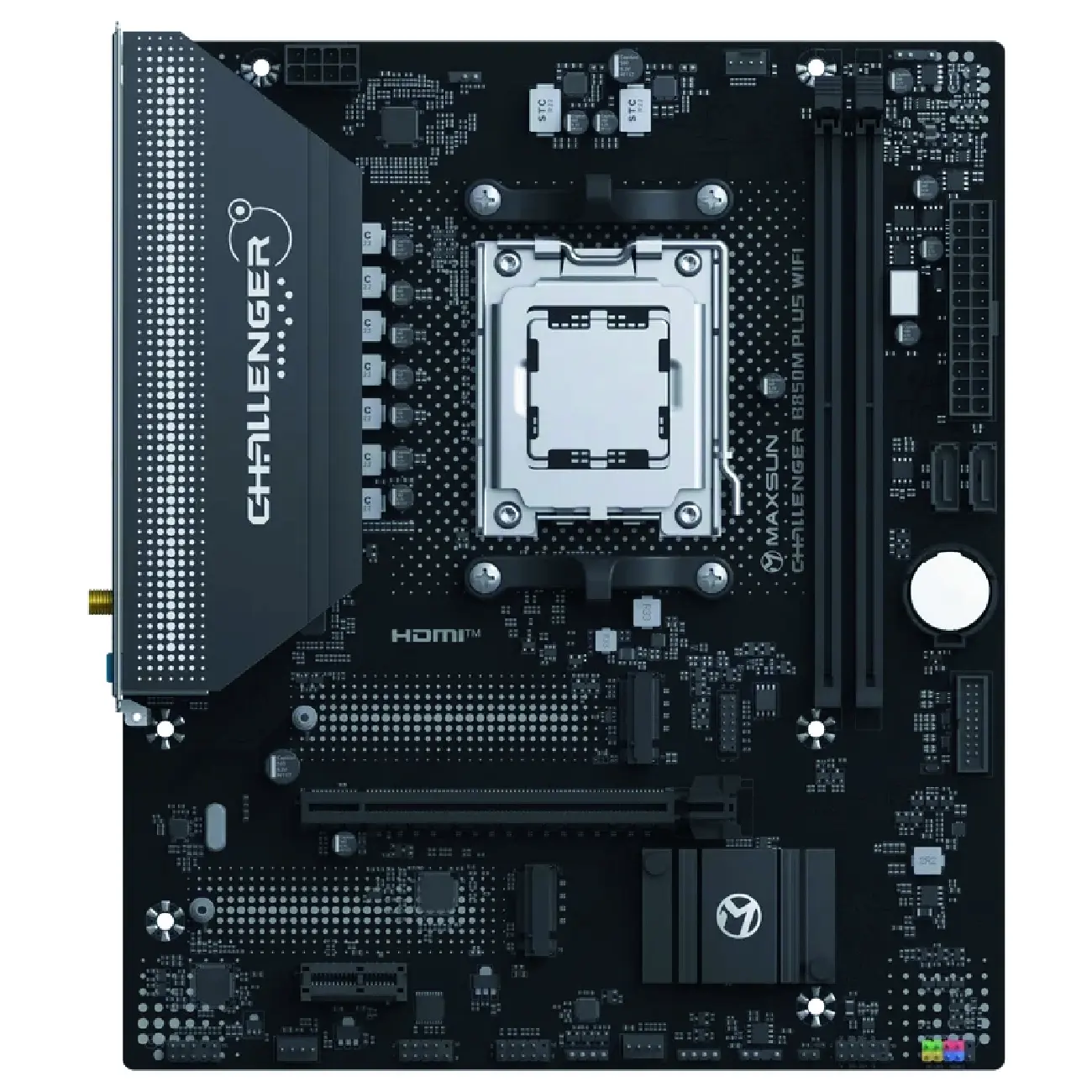Материнская плата MB Maxsun AMD AM5 Challenger B850M-K WIFI DDR5