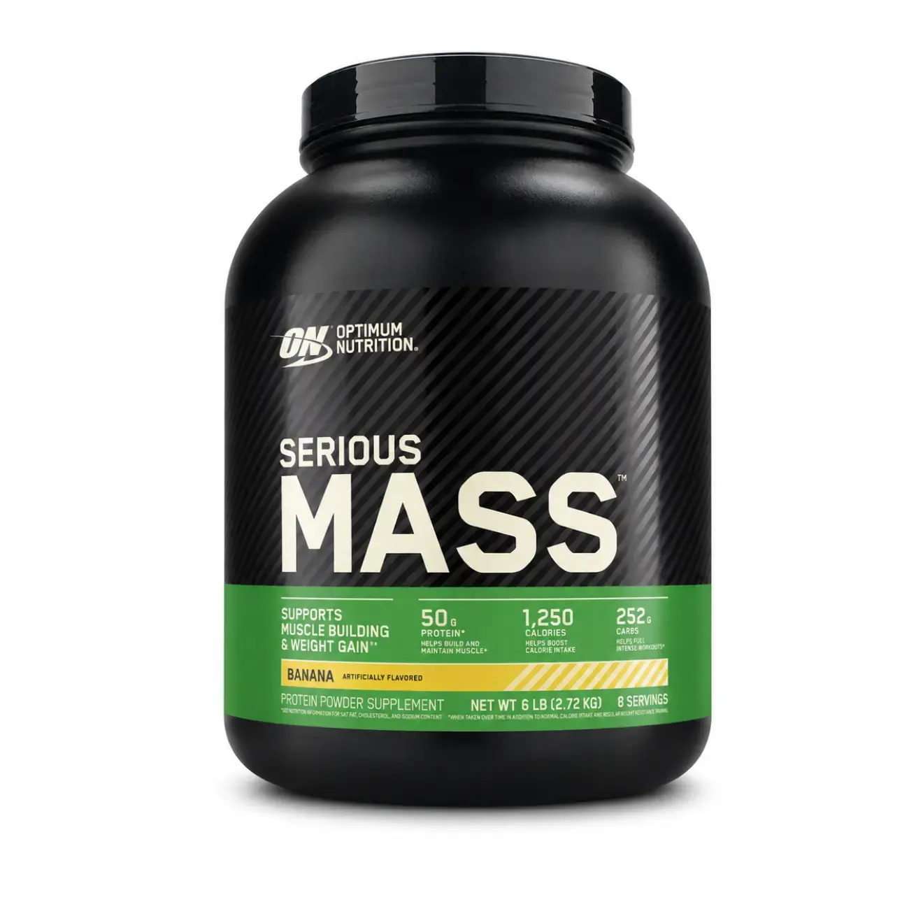 Гейнер Serious Mass Optimum Nutrition (Banana) 6 lb (2.73 kg)