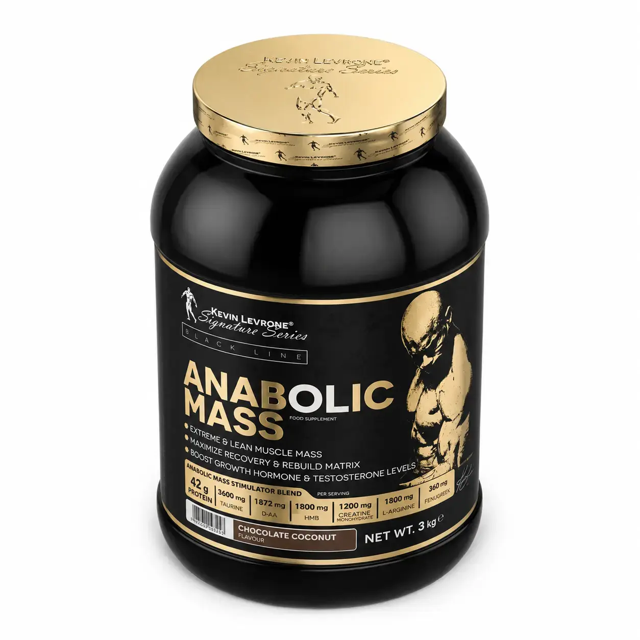 Geyner Kevin Levrone Anabolic Mass 3 kg White Chocolate Coconut