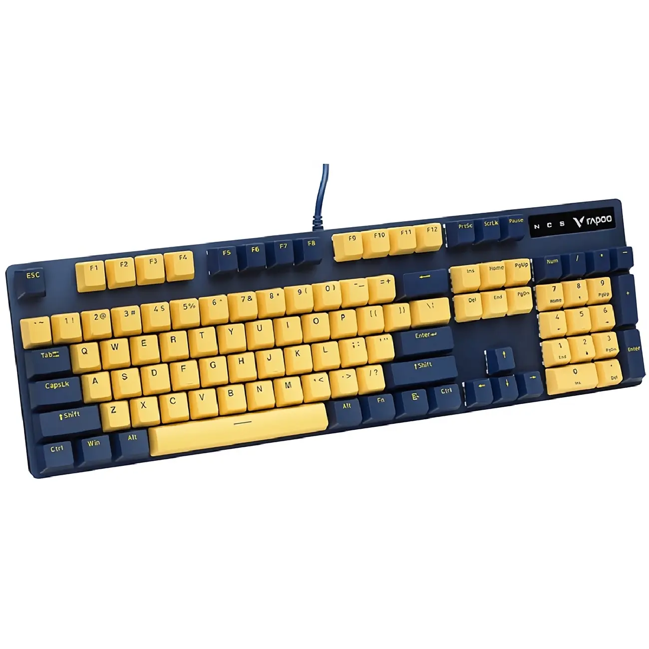 Механическая клавиатура RAPOO V500 PRO YELLOY BLUE