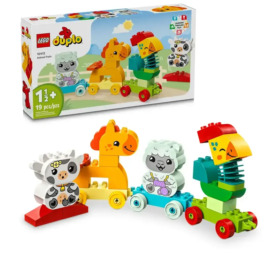 Конструктор LEGO Duplo “Животный паровозик” 10412