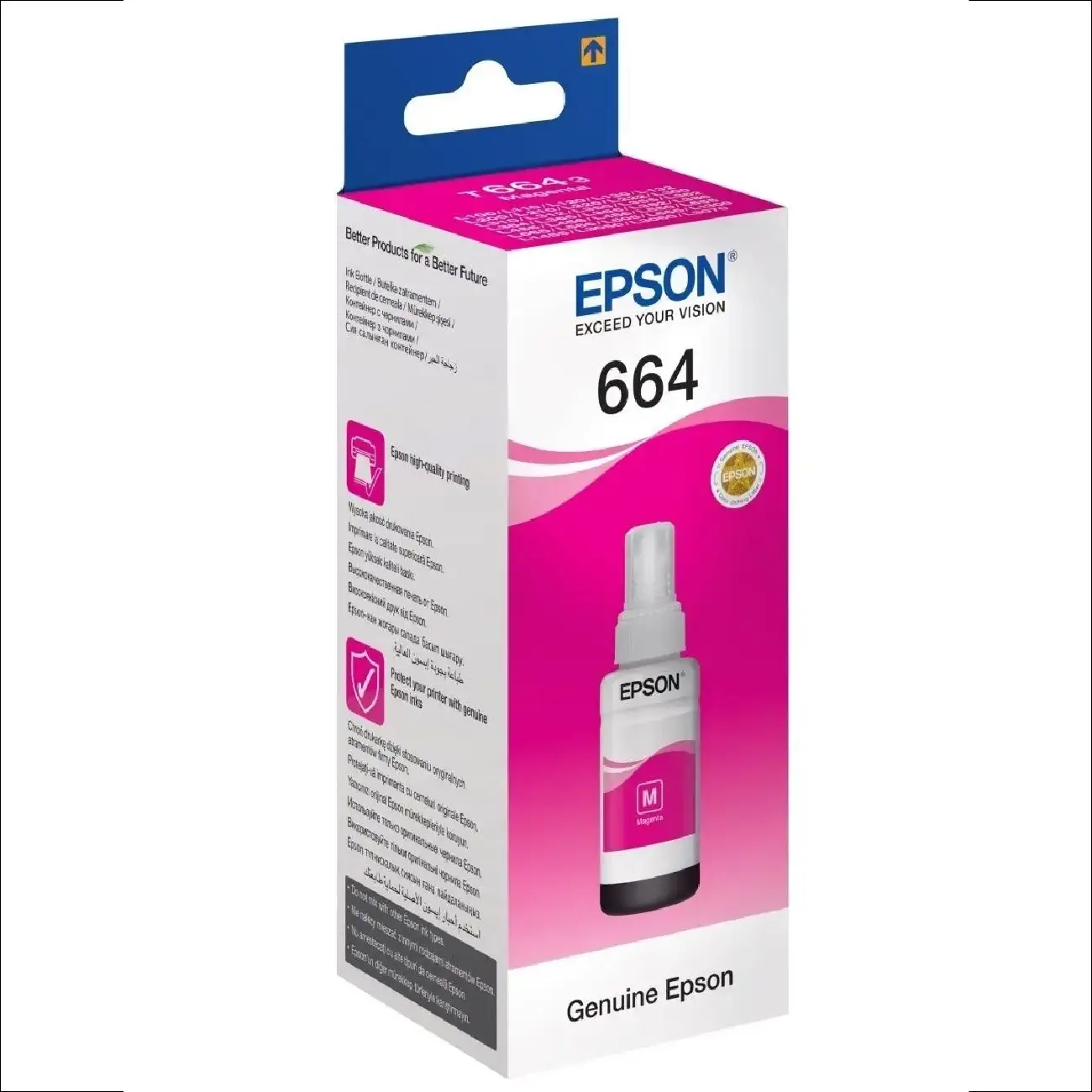 Чернила водорастворимые Epson T6643 Magenta
