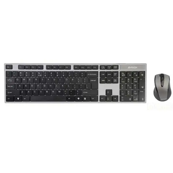Беспроводная клавиатура + мышь A4-Tech 8100F