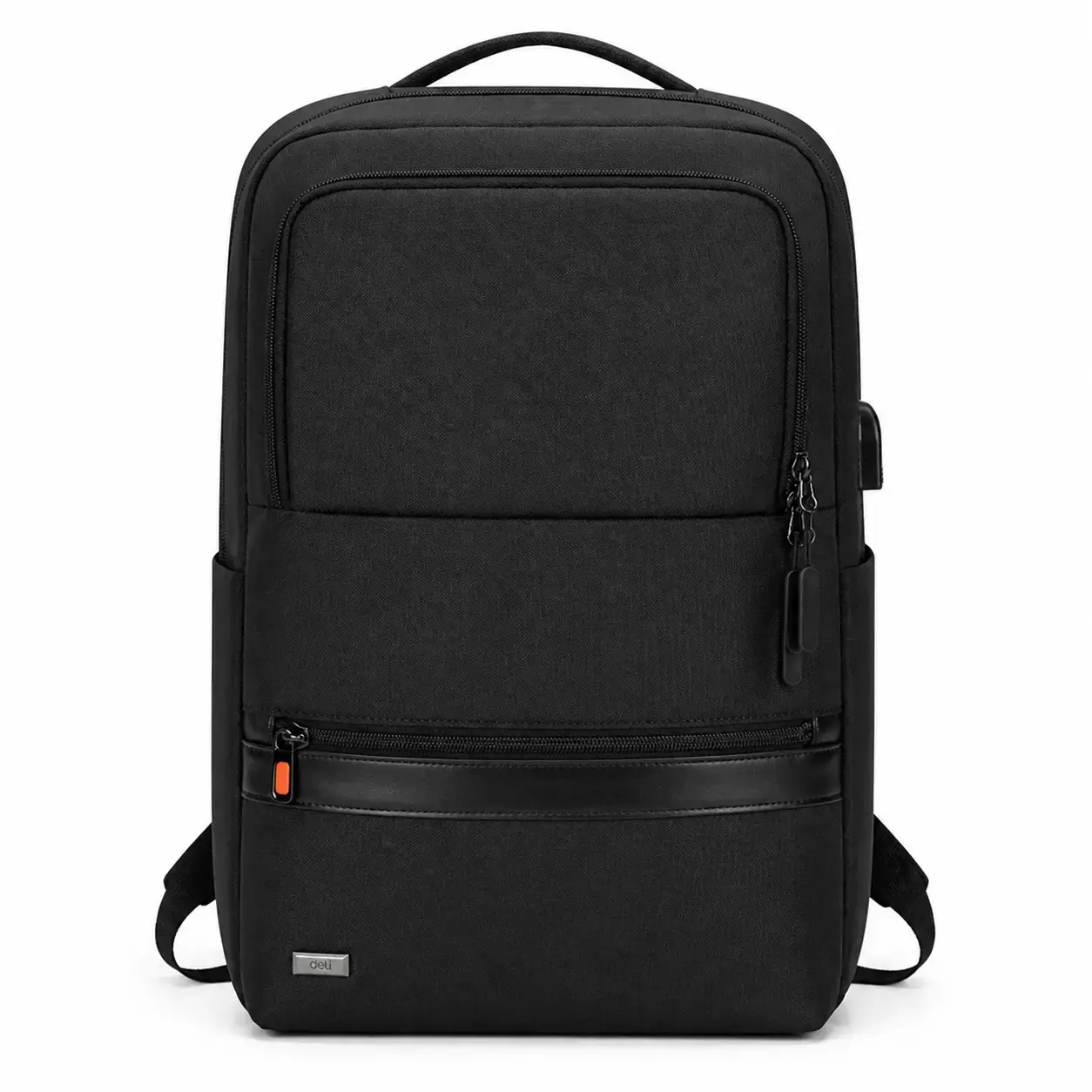 Ранец школьный Deli BG130, чёрный, 16″