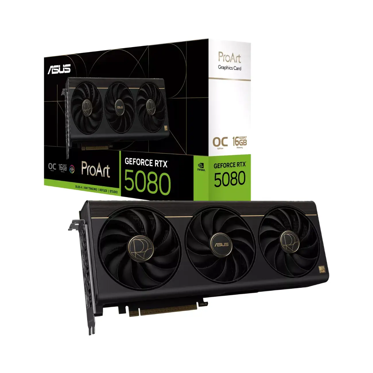 Видеокарта ASUS - 16GB GeForce RTX5080 PROART OC GDDR7 (90YV0N30-M0NA00)