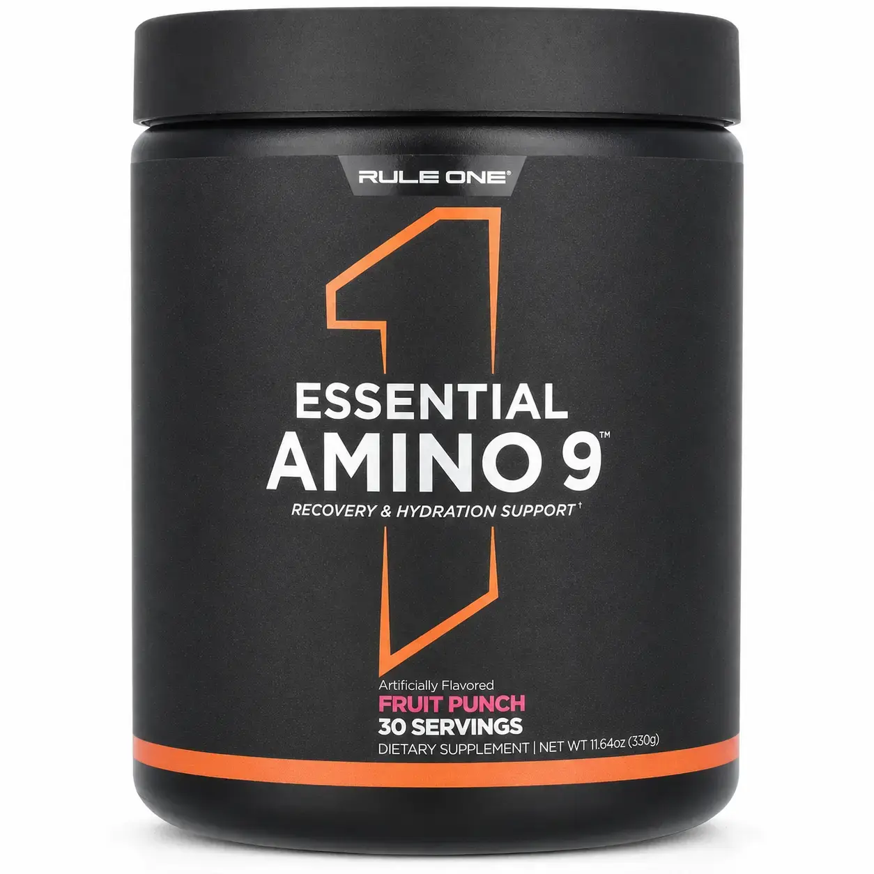 Aminokislotalar kompleksi Essential Amino 9 Rule1 (Fruit Punch) 30 Srv (330 g)