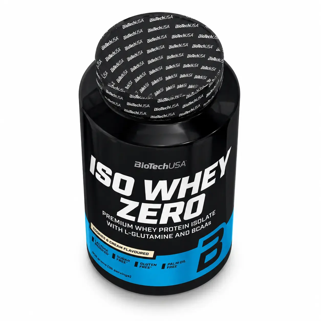 Zardob proteini izolyati Iso Whey Zero BioTechUSA (Cookies & Cream) 908 g