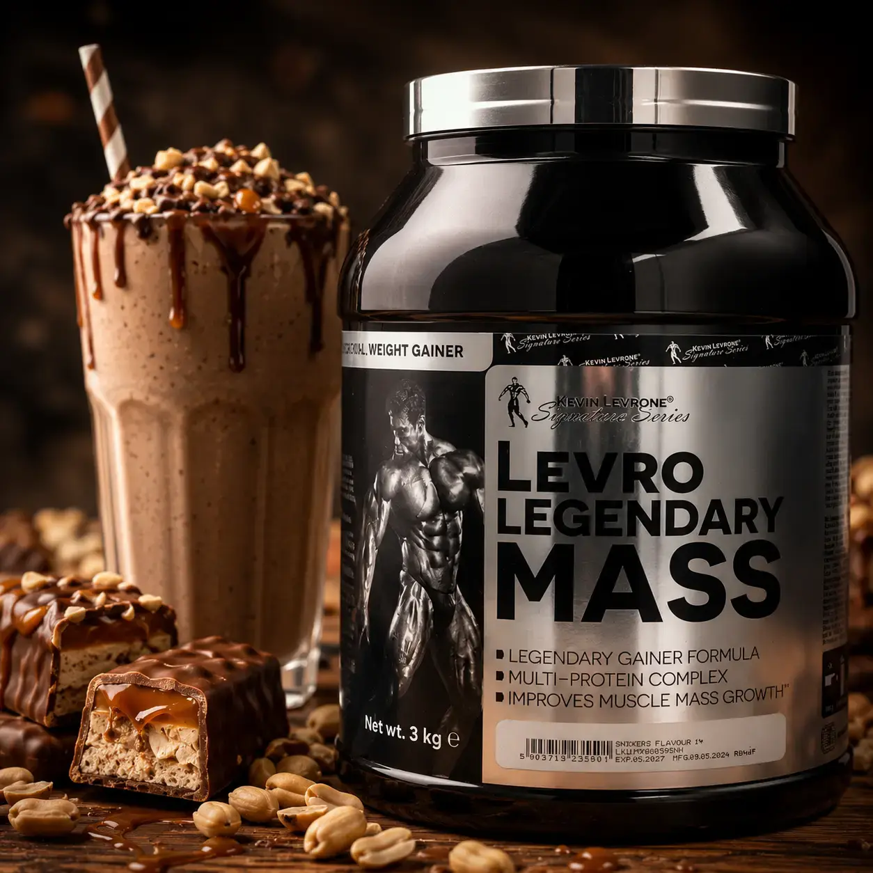 Geyner Kevin Levrone Legendary Mass 3 kg Snikers