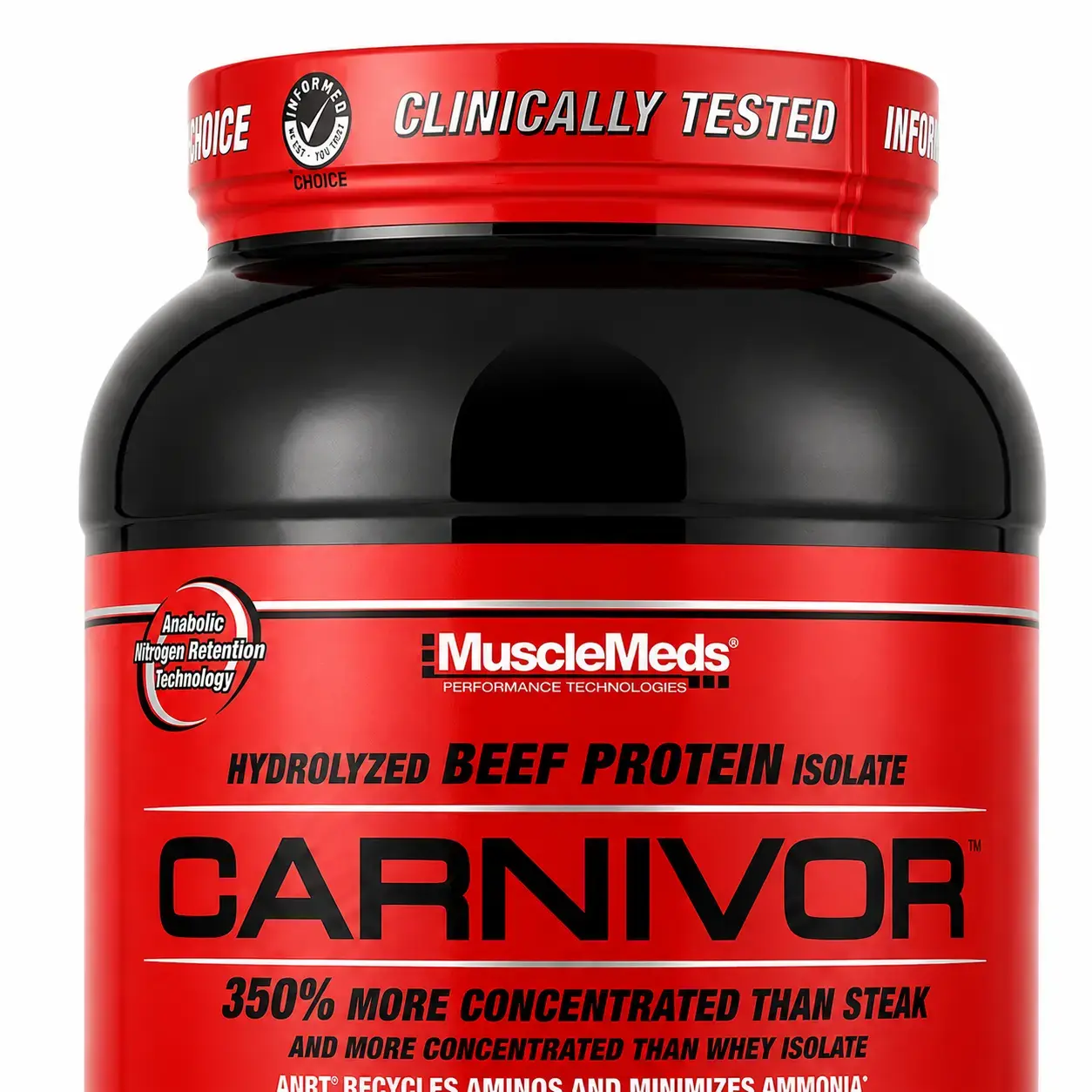 Protein MuscleMeds Carnivor Hydrolyzed Beef Protein Isolate 949.2 g Chocolate