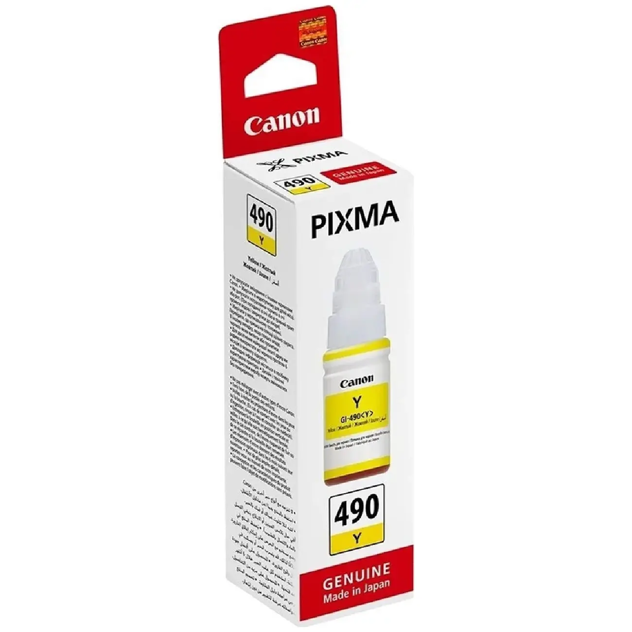 Чернила Canon GI-490 Y